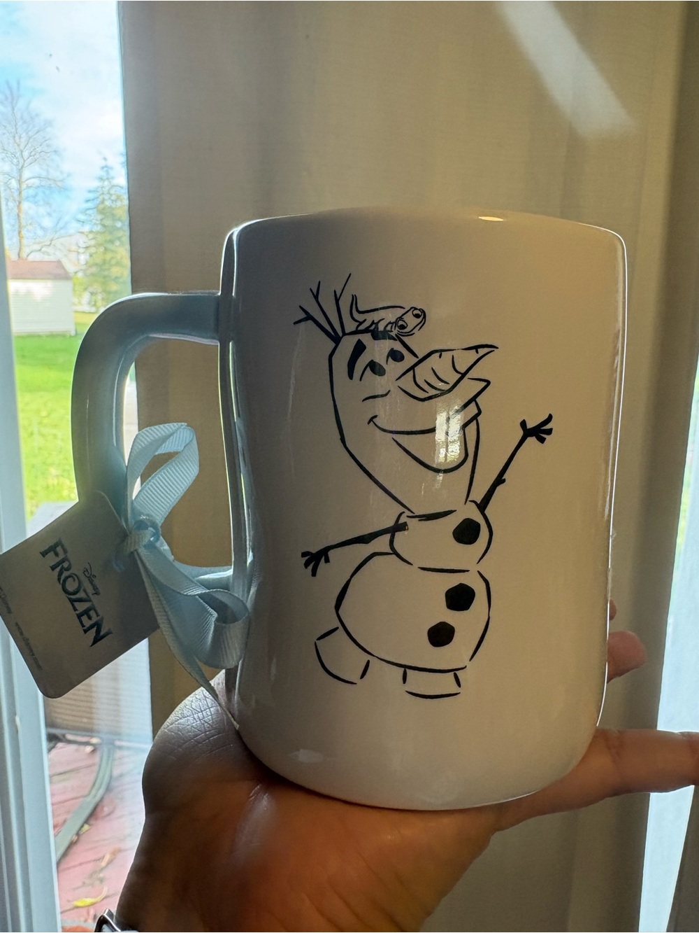 Olaf Frozen Rae Dunn Mug - Picture 1 of 6
